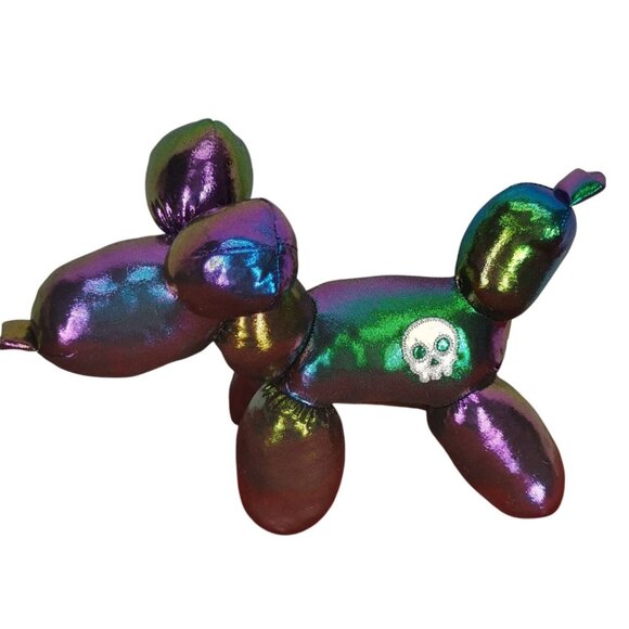 Way To Celebrate Halloween Iridescent Balloon Dog Plush 8 inch - Picture 1 of 5